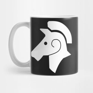 White Horse Mug